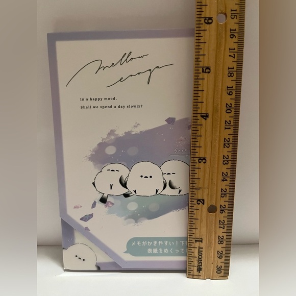 Enaga Long Tailed Bird Memo Pad from Japan - Picture 7 of 8
